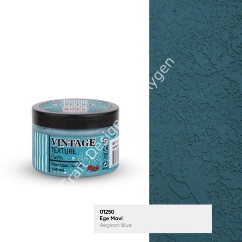 VINTAGE TEXTURE PASTA - EGE MAVİ 150ml