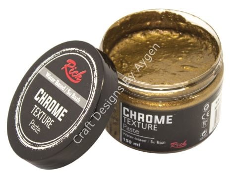 CHROME TEXTURE PASTA - MAYA GOLD 150ml