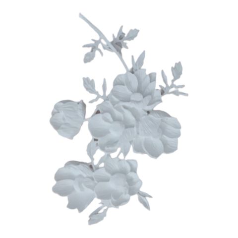 ESNEK APLİK ÇİÇEK