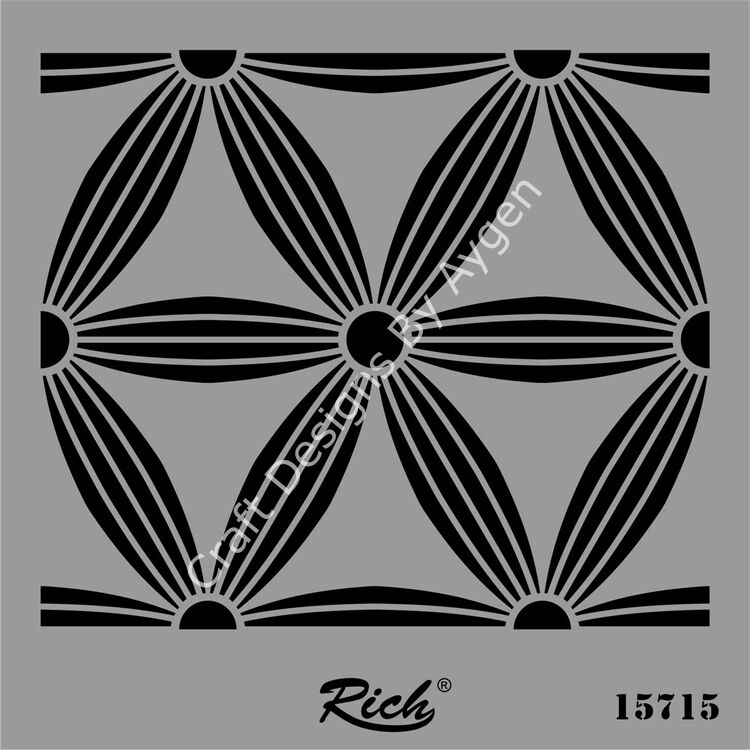 STENCIL KARE 25*25 15715