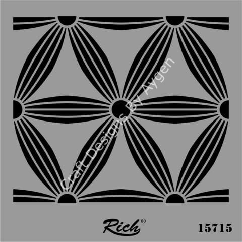 STENCIL KARE 25*25 15715