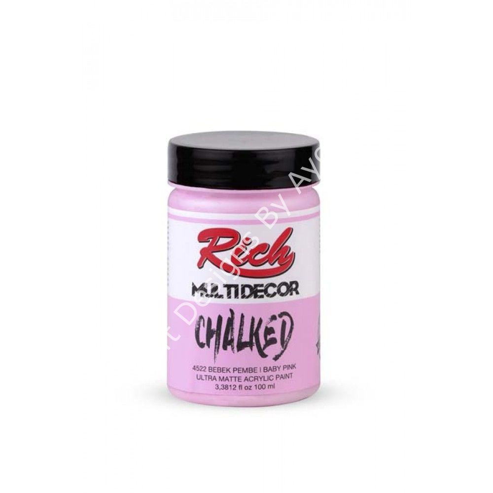 MULTİ DECOR CHALKED - BEBEK PEMBE 100ml