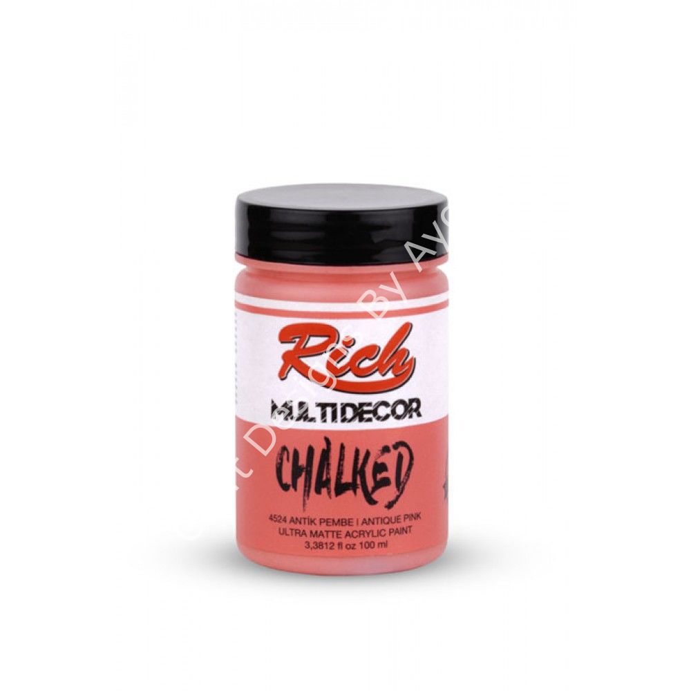 MULTİ DECOR CHALKED - ANTİK PEMBE 100ml