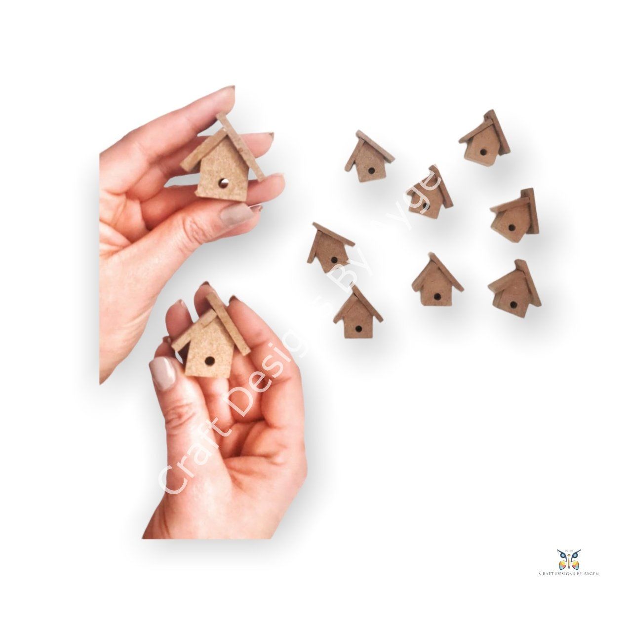 MİNİK KUŞ EVİ DEKOR 4 cm