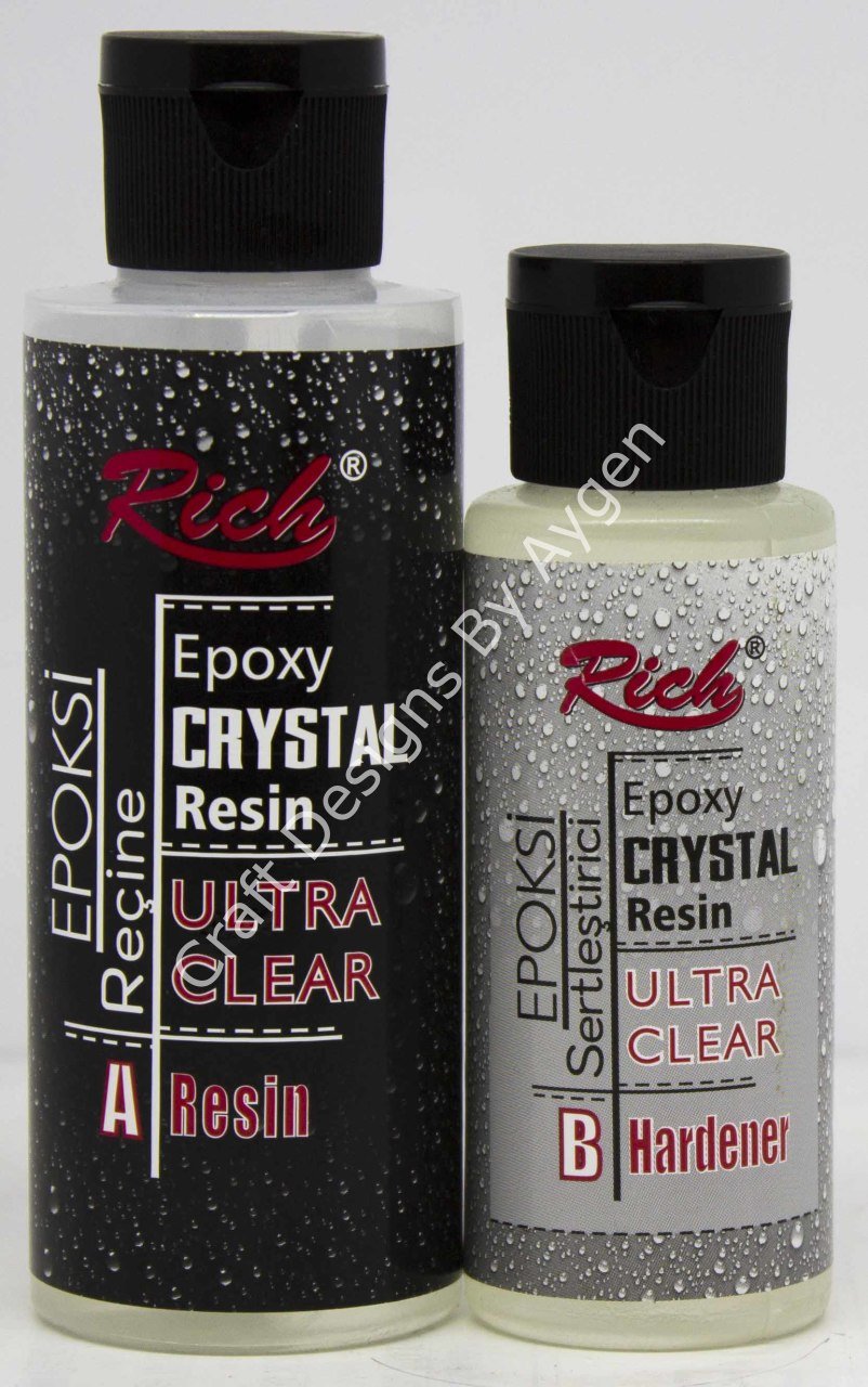 KRİSTAL REÇİNE 120+60 ml ŞEFFAF