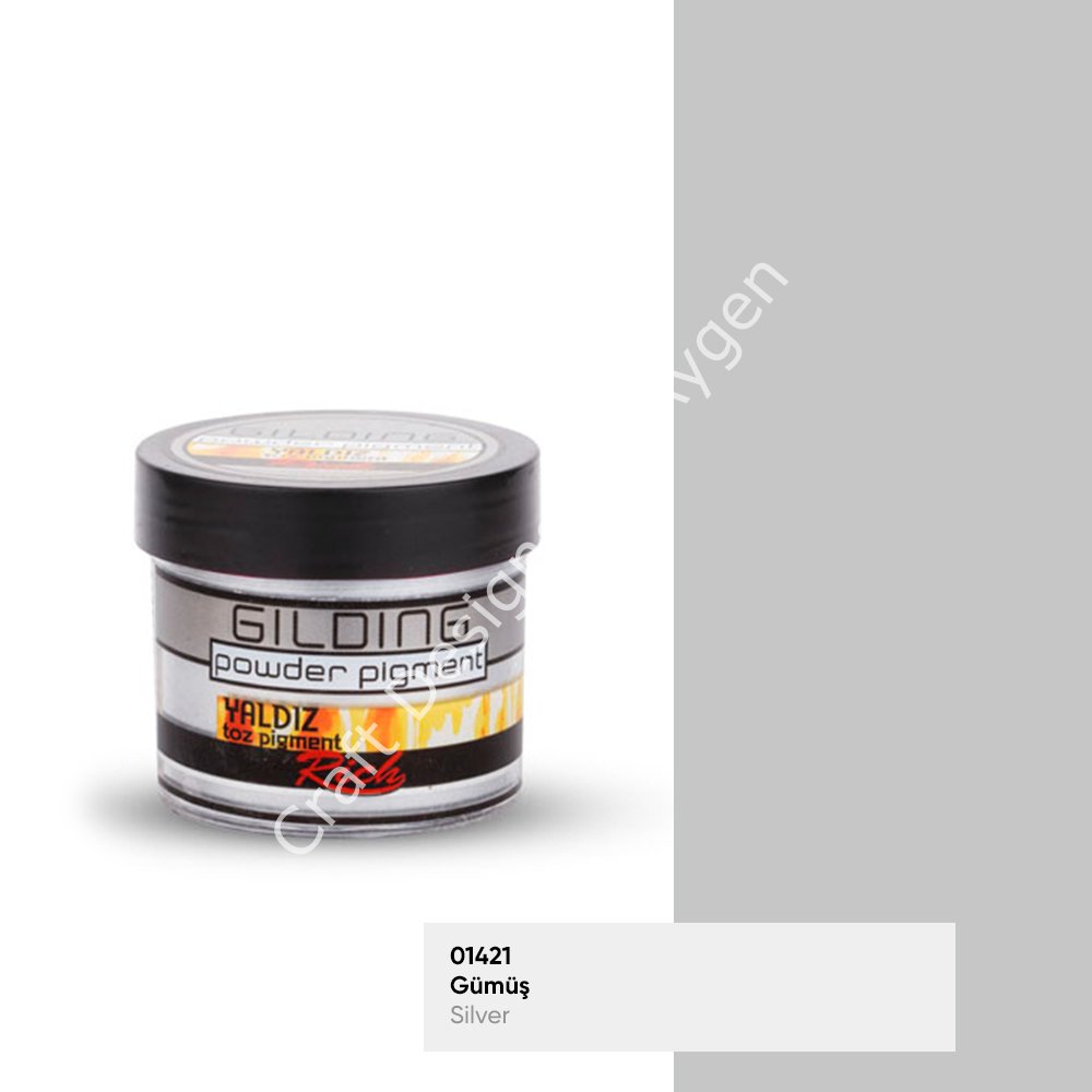YALDIZ TOZ PİGMENT - GÜMÜŞ  060ml