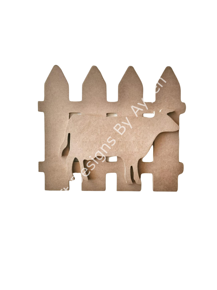 ÇİTLİ İNEK 25 x 22 cm