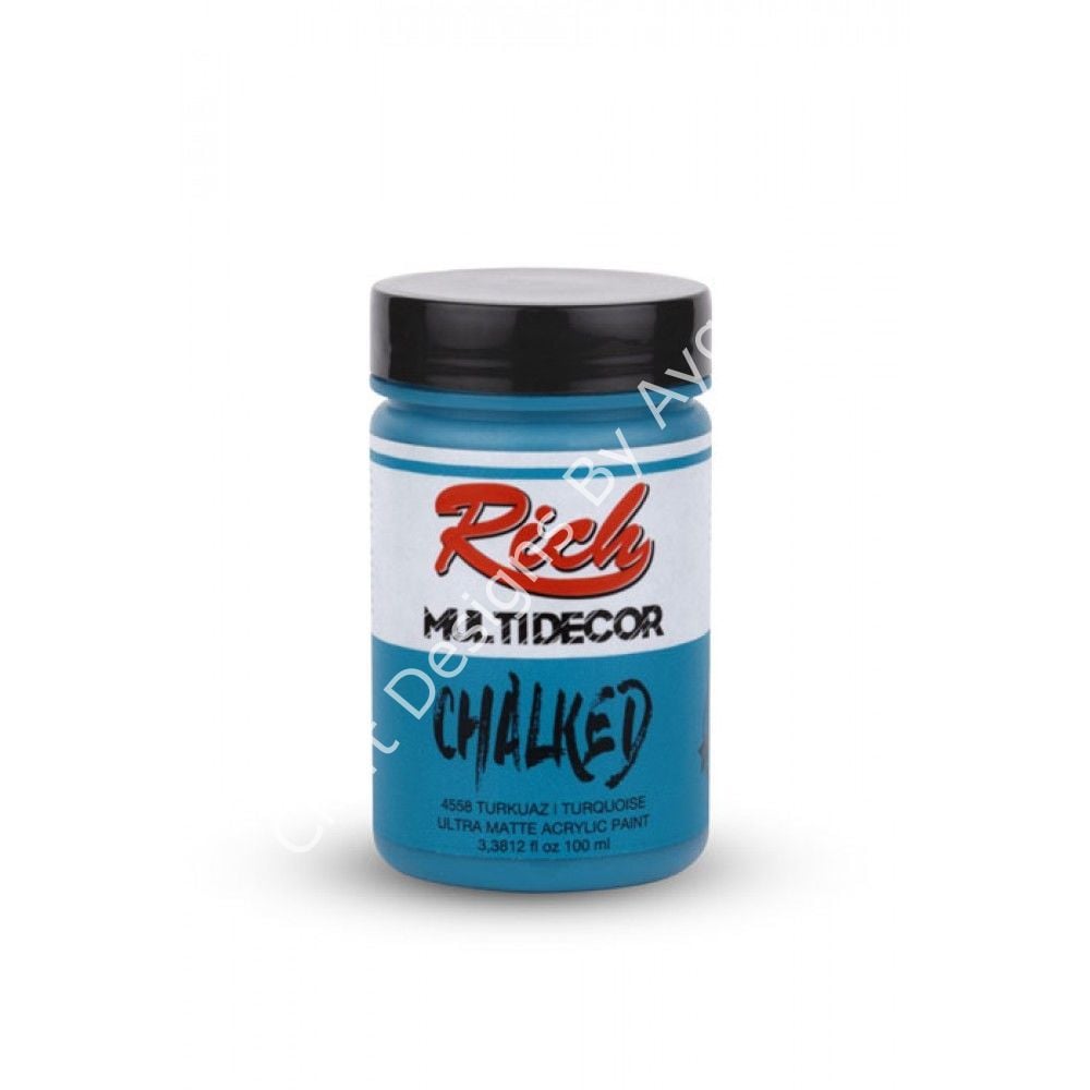 MULTİ DECOR CHALKED - TURKUAZ 100ml