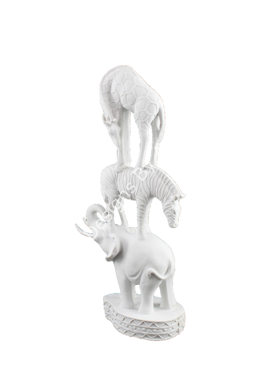 SAFARİ HAYVANLARI ÜÇLEMESİ 36X17 CM