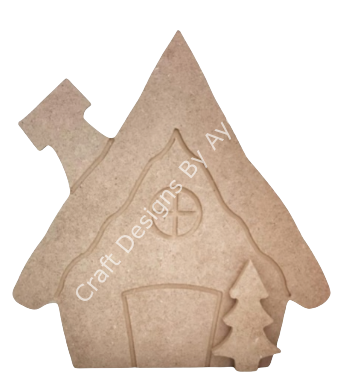 KIŞ EVİ 20 x 20 cm