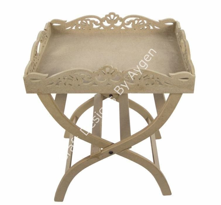 İŞLEMELİ SİMİTÇİ SEHPA 70X42X55