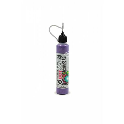 3D LİKİT BONCUK BOYA METALİK - MOR 040ml