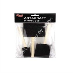 SÜNGER 3'LÜ VERNİK FIRÇA SETİ