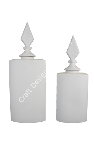 İKİLİ MAÇA'LI SERAMİK KÜP(60X21-50X18CM)