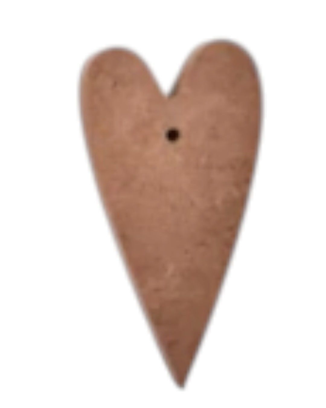 UZUN MiNiK KALP TEKLİ 8 x 4 cm