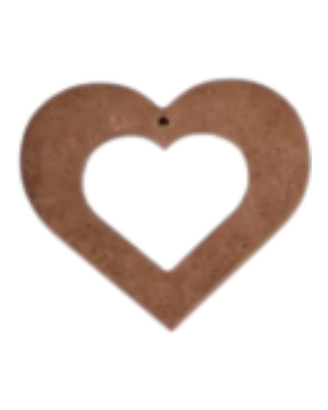KALP DELİKLİ TEKLİ 8 x 7 cm