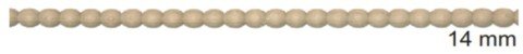 AHŞAP BONCUK 14MM MODEL ÇITA 30  CM