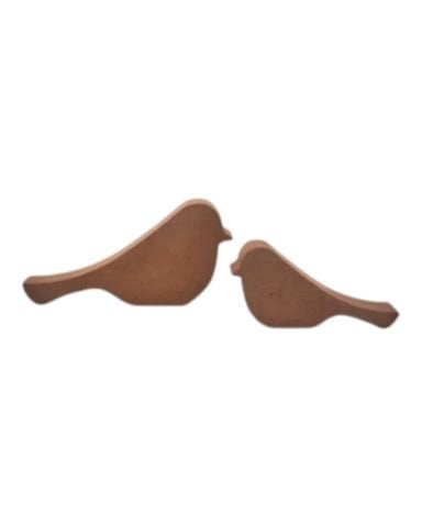 İKİLİ KUŞ OBJE 7.5 x 3.5 cm ve 10 x 4.5 cm
