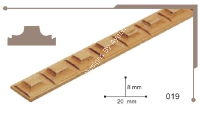 AHŞAP BAKLAVA MODEL ÇITA 30  CM