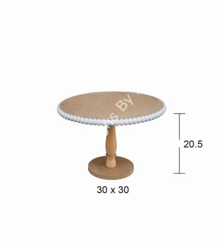 BONCUKLU YUVARLAK SUNUMLUK