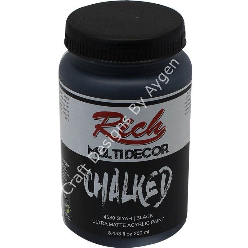 MULTİ DECOR CHALKED - SİYAH 250ml