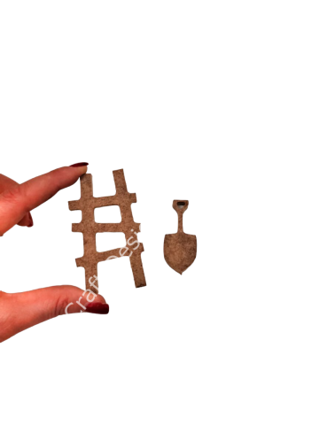 MERDİVEN KÜREK TAKIM 4.5 x 8 cm ve 2.5 x 6 cm