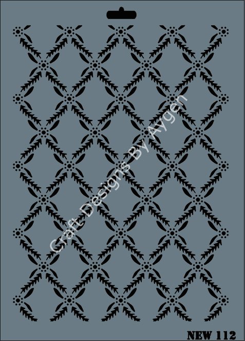 STENCIL NEW SERI X-LARGE 112