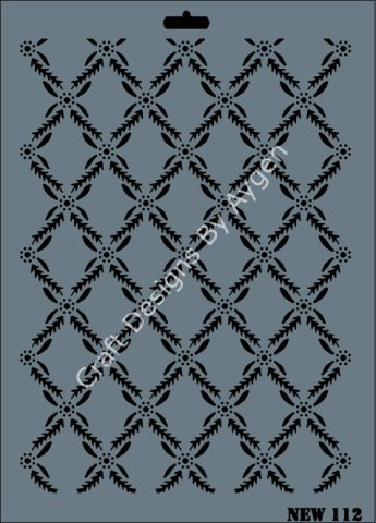 STENCIL NEW SERI X-LARGE 112