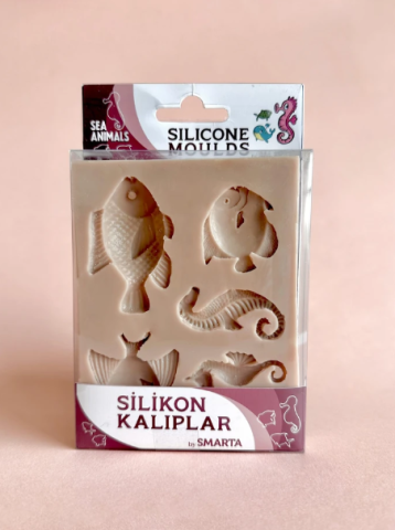 SMARTA SİLİKON KALIP - DENİZ HAYVANLARI