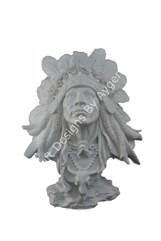 KIZILDERİLİ ADAM BÜST 26X20 CM