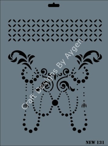 STENCIL NEW SERI X-LARGE 131