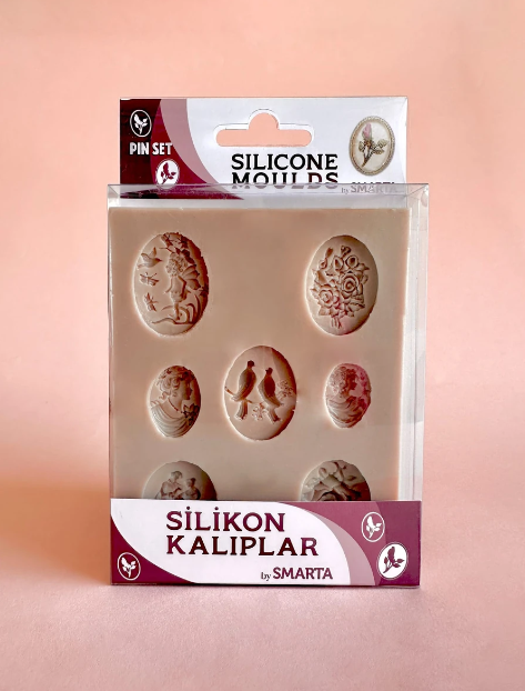 Smarta Silikon Kalıp - Takı Seti - Rozet