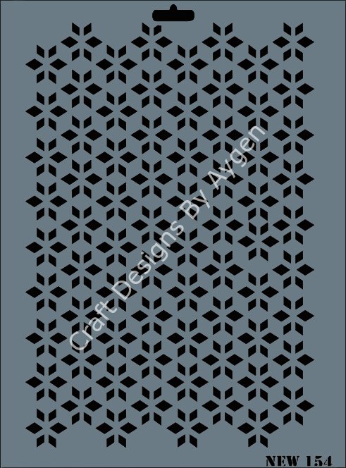 STENCIL NEW SERI X-LARGE 154