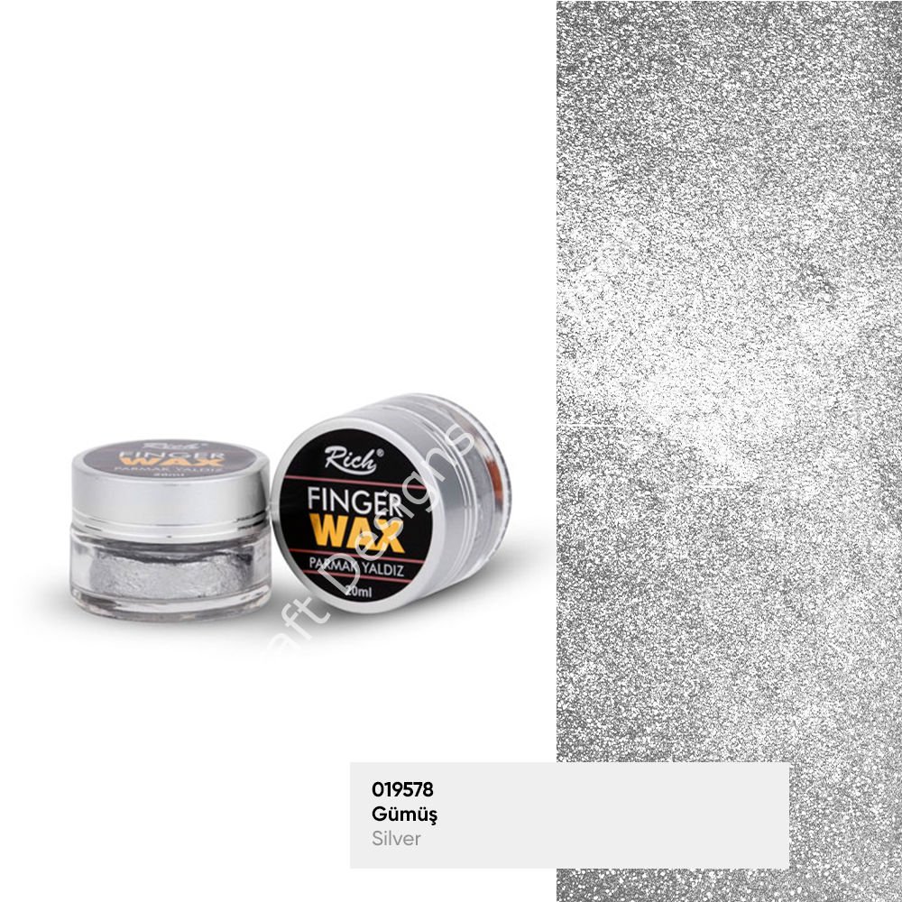 PARMAK YALDIZ - GÜMÜŞ 020ml