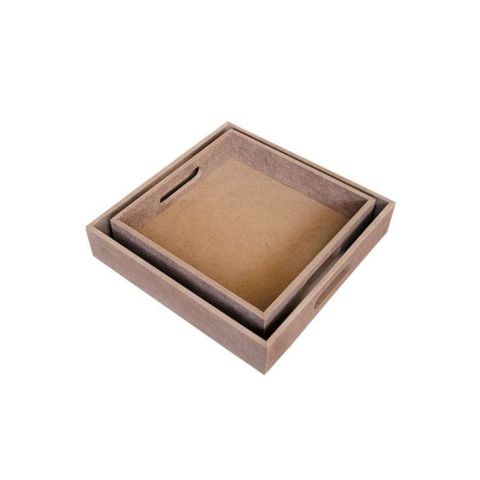 KARE TEPSİ 21X21 CM