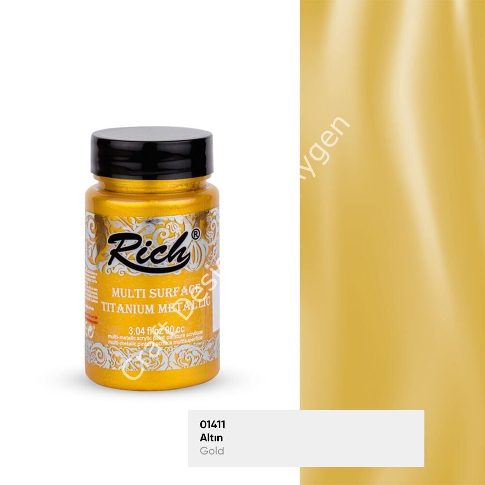 MULTİ TITANYUM METALİK - ALTIN 090ml