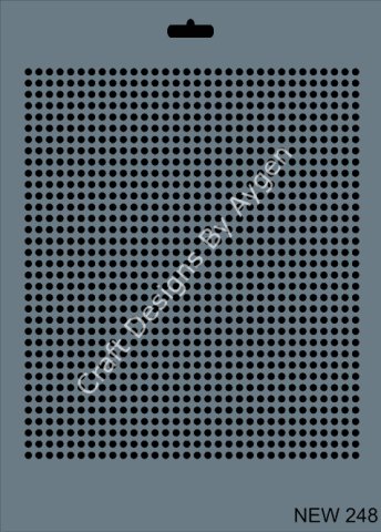 STENCIL NEW SERI X-LARGE 248