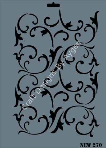 STENCIL NEW SERI X-LARGE 270