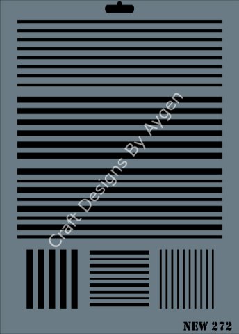 STENCIL NEW SERI X-LARGE 272