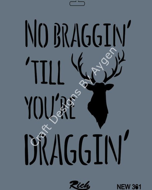 STENCIL NEW SERI X-LARGE 361