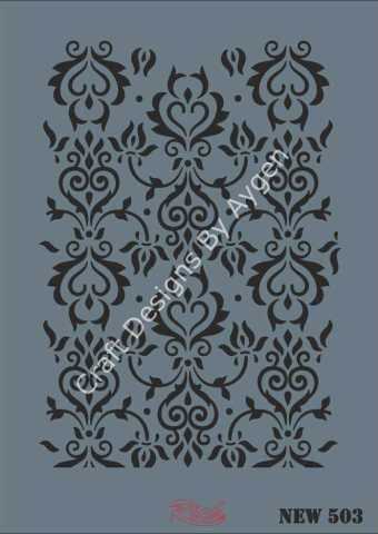 STENCIL NEW SERI X-LARGE 503
