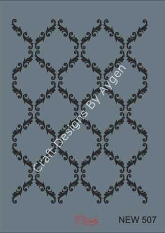 STENCIL NEW SERI X-LARGE 507