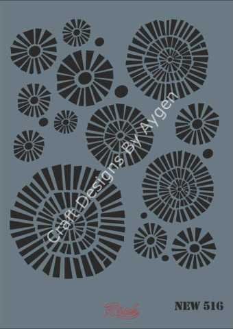 STENCIL NEW SERI X-LARGE 516