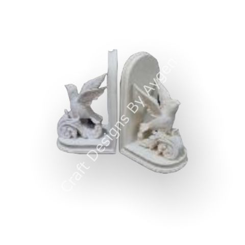 KUŞLU KİTAP TUTUCU 21X19 CM