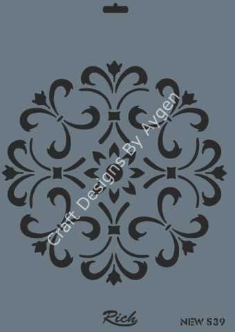 STENCIL NEW SERI X-LARGE 539