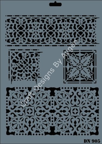 STENCIL DANTEL SERİ X-LARGE 905