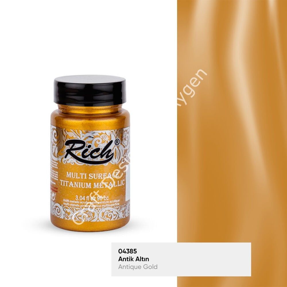 MULTİ TITANYUM METALİK - ANTİK ALTIN 090ml