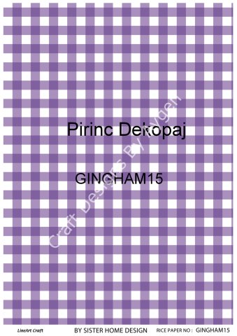 GINGHAM 15