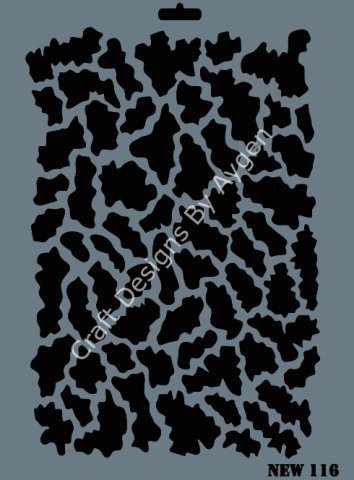 STENCIL NEW SERI X-LARGE 116