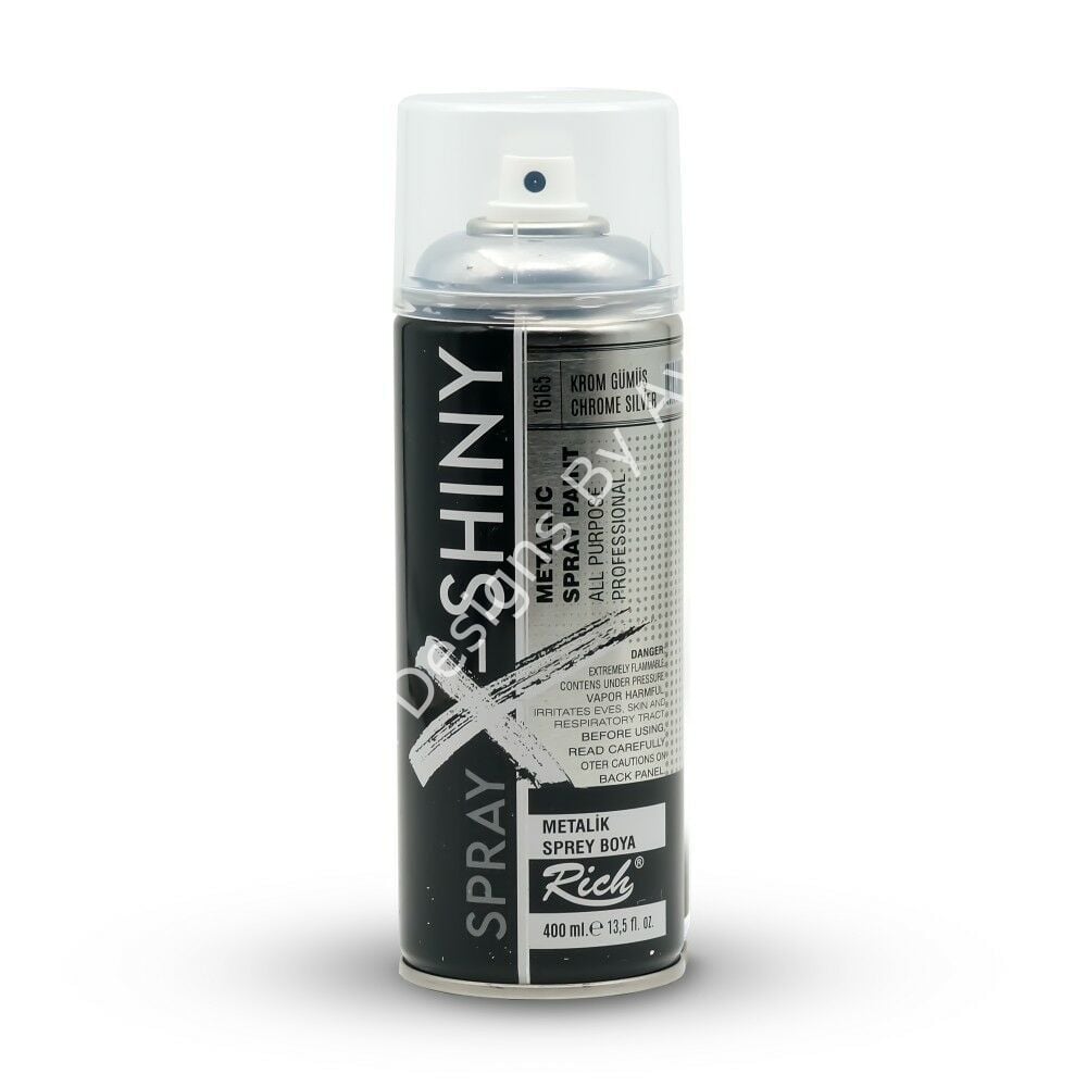 SPRAY X SHINY 400 ML KROM GÜMÜŞ